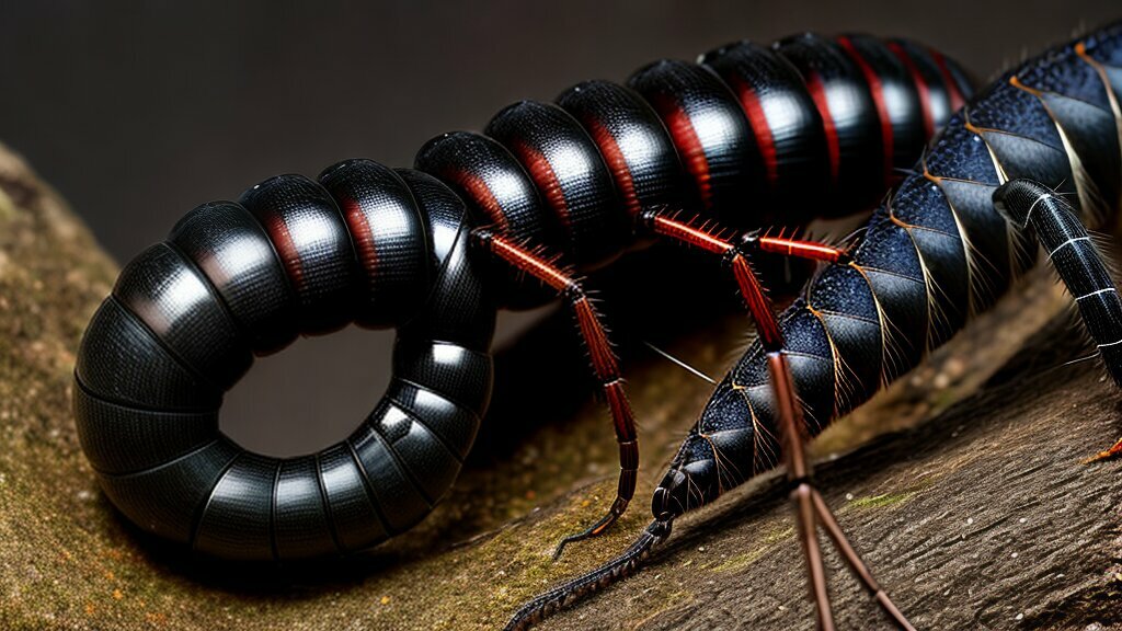 Venomous centipede