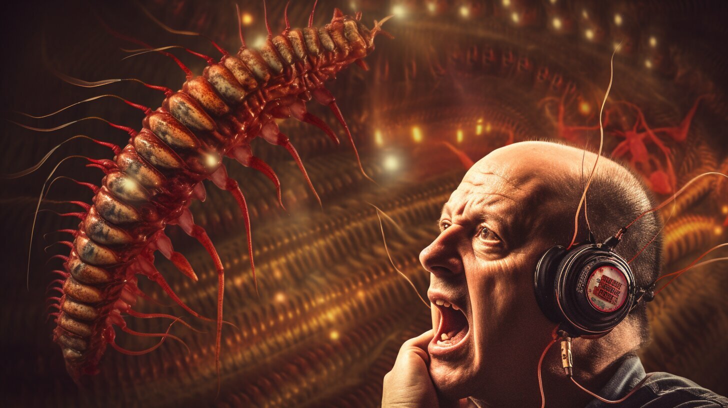 can centipedes make you deaf