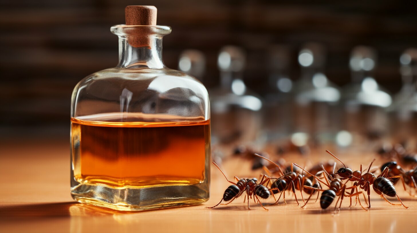can you kill ants with alcohol