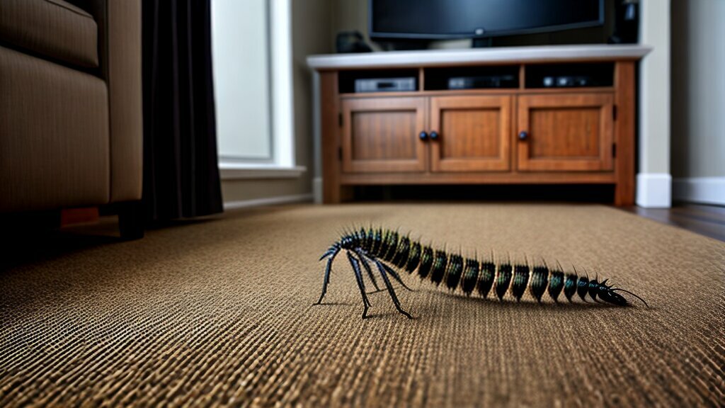 centipede or millipede in house
