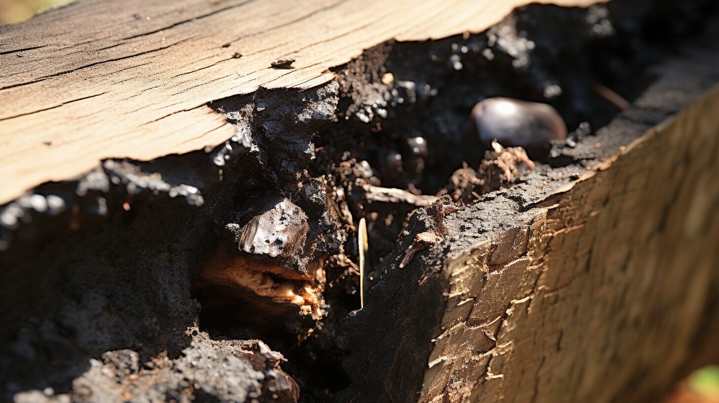 how to repair carpenter ant damage