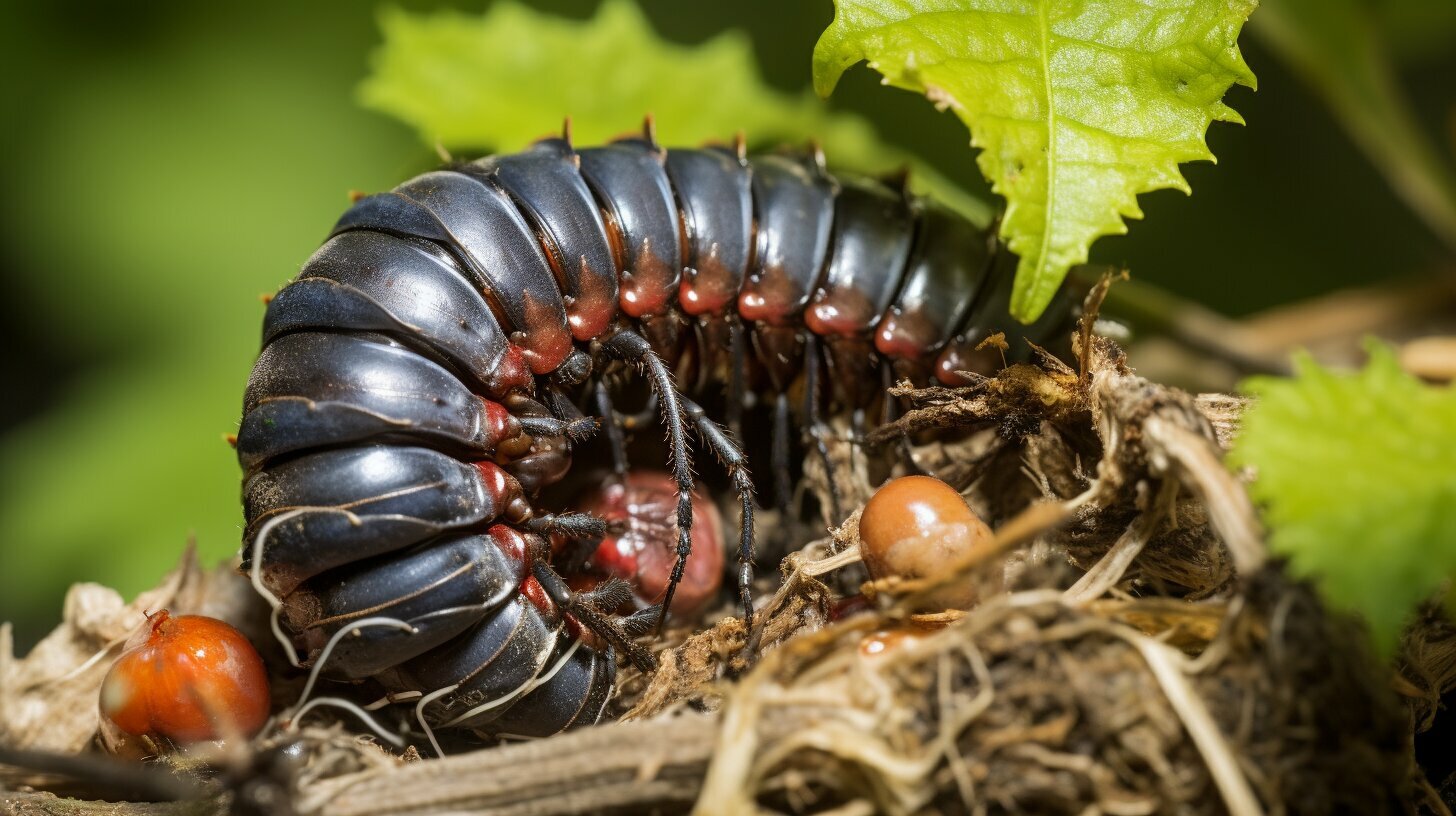 how to tell if a centipede is pregnant