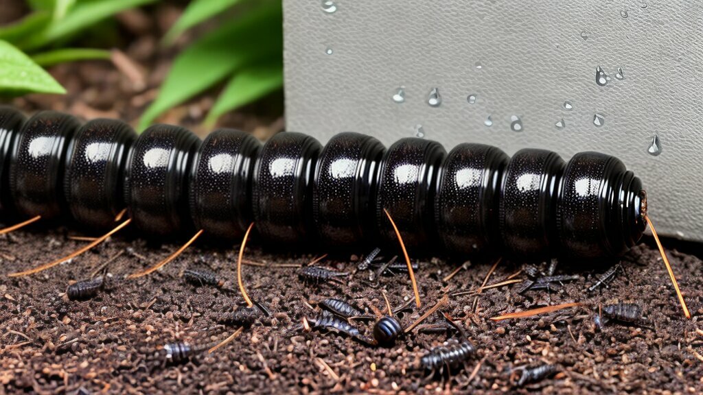 rain and centipedes