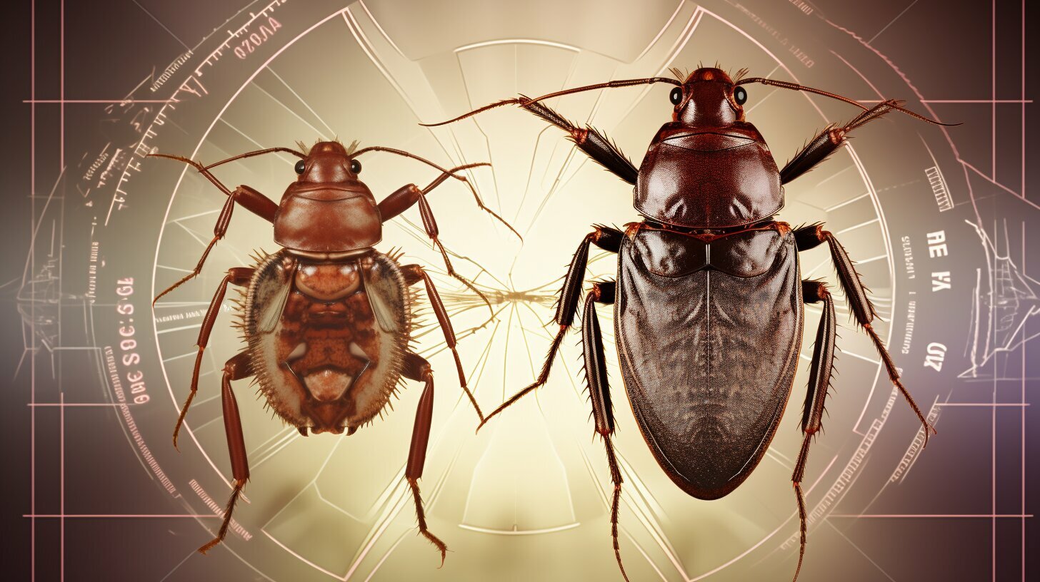 similarities between cockroach and spider